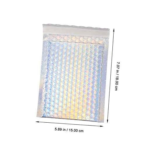 TEHAUX 16 Peças Saco Plástico Bolha Colorido Pacote De Bolhas Malotes Envelopes Pequenos Envelopes B