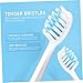 Beavorty Non-Rechargeable Waterproof Electric Toothbrush for Adults with Soft Bristles Includes Brush Heads for Daily Oral Care and Travel