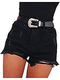 Occasioni: gli shorts in denim da donna sono adatti a molte occasioni. Come il campeggio, l'abbigliamento quotidiano, lo shopping, il compleanno, la festa, il bar, le vacanze, la scuola, le occasioni di svago, le occasioni informali, ecc.