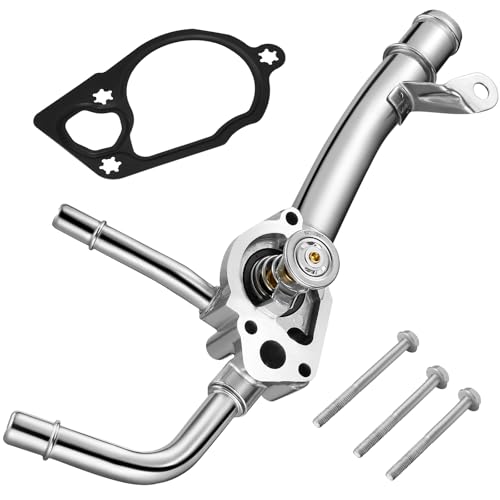 BDFHYK 902-692 Upgrade Aluminium Coolant Thermostat Housing Assembly Compatible with Buick 08-17 Enclave, compatible with Chevy 09-17 Traverse, compatible with GMC 07-17 Acadia 3.6L Replace 12599235 by BDFHYK - Used condition - Image 8