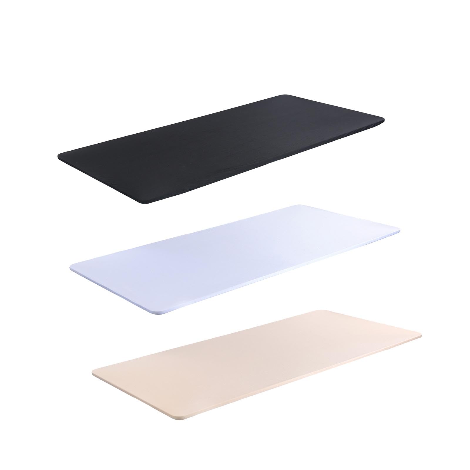 Stretch Table Cover Washable Patio Table Cover 4ft for Event Kitchen Wedding Black | Home & Garden | Kitchen, Dining & Bar | Linens & Textiles | Tablecloths-picture-45