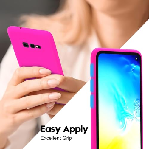 Coque Samsung S10e rose mate anti-rayures et lavable - 5