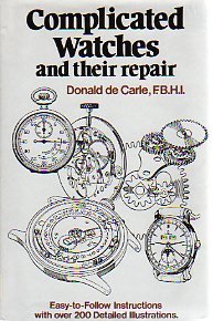Complicated watches and their repair 0517292521 Book Cover