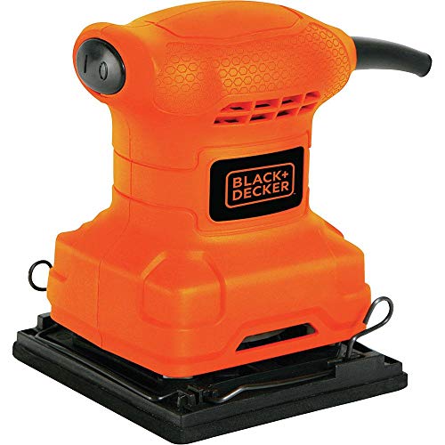 BLACK+DECKER Lixadeira Orbital, Potência de 200W, BS200, 220V