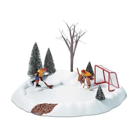 Department 56 Accessories for Villages Hockey Practice Animated Accessory Figurine, 7.5 Inch, Multicolor Cover