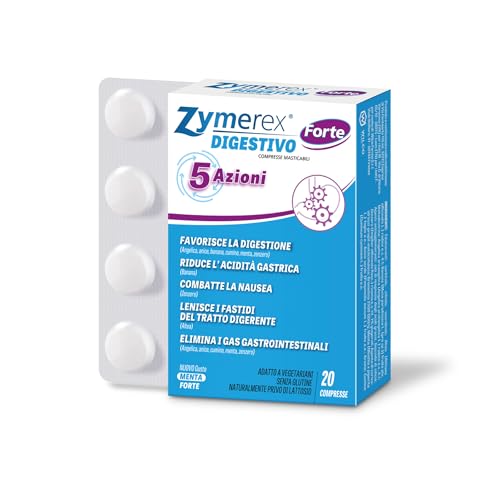 Zymerex Digestivo 20 Compresse, Gusto Menta
