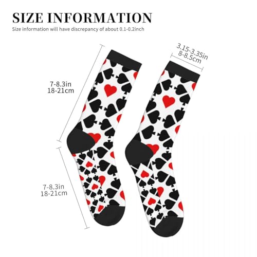 Image of Men Women Casual Cool Cute Crazy Funny Athletic Sport Novelty Graphic Crew Socks