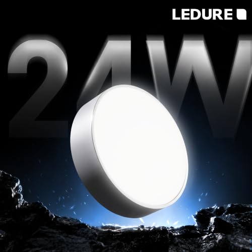 Image of LEDURE 24W LED Surface Light|Energy Efficient LED Downlight|CoolWhite Pack-20