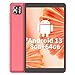 VASOUN Tablet 8 Inch Tab 8 Tablets Android, Octa Core 8GB RAM 64GB ROM Expand to 1TB, 5G WiFi,1280x800 HD IPS Screen 5000mAh Battery,Dual Camera,Tablet PC with Bluetooth,Type C(Pink)