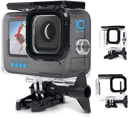 ACTION PRO Waterproof Case for GoPro Hero 9/10 / 11 | Shock-Proof Diving Underwater Protective Case | Housing Shell with Optical Tempered Glass