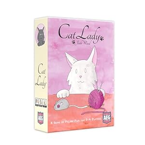 AEG Cat Lady Board Game | Collect Toys and Rescue Cats | Family Card Drafting Game for 2-4 Players | Ages 10+ | Easy to Learn & Plays in 30 Minutes