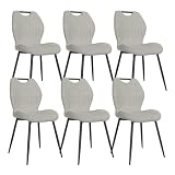 chaise tissu gris 【Style Scandinave】Cette chaise de style scandinave est élégante et belle, parfaite pour tout type d'intérieur. Elle est polyvalente et peut être utilisée dans les salles à manger, les salons, les zones de réception, les salles d'attente, etc.