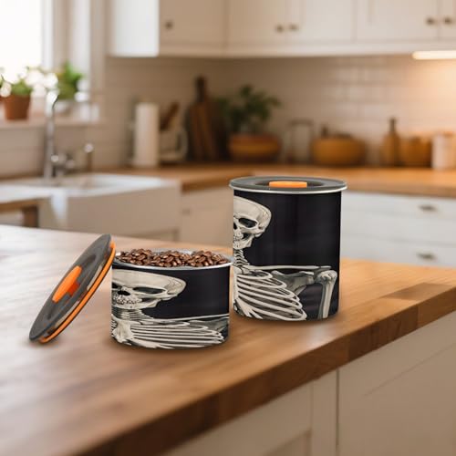 Contenedor de café con tapa hermética Kigai 30 oz acero inoxidable miniatura 5