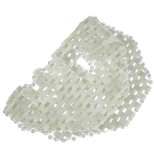Mascarilla facial de jade portátil SOLUSTRE ideal para masajes relajantes durante los viajes