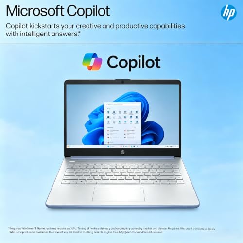 Image of Customized Elite HP 14 inch HD Laptop, 4GB RAM|128GB UFS, Intel Quad-Core N150