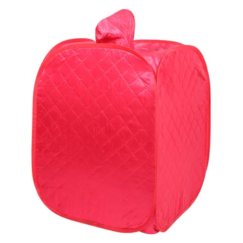 Generic Single Person Steam Tent Portable Sauna Steam Sauna Tent Reusable Home Sauna Red