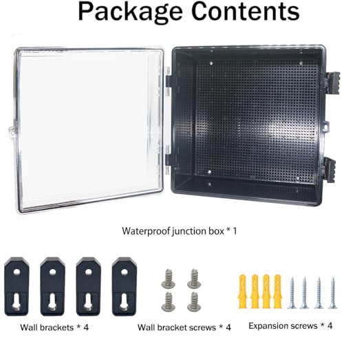 Boîte de jonction grand format pour dérivation électrique extérieure IP67 - 6