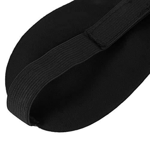 Fulshi Óculos blecaute 3D portátil macio para dormir, atenuação da fadiga, nervos respiráveis, capa
