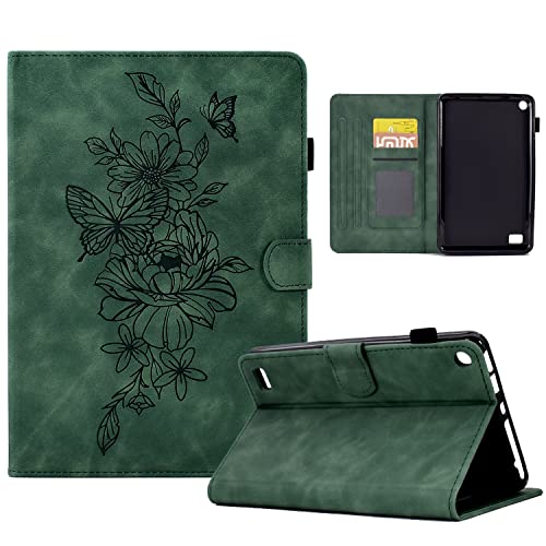 Protection Kindle Fire 7 pliable mince étui vert 9e 7e 5e génération