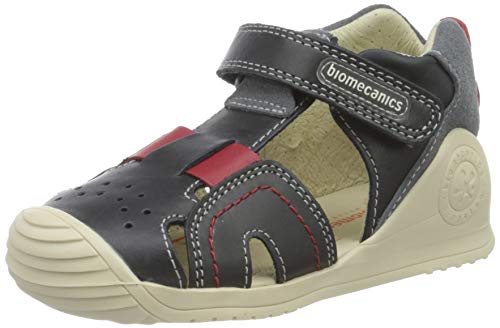 Biomecanics 202142, Sandalias, Azul (Azul Marino (Kaiser) Paprika), 24 EU