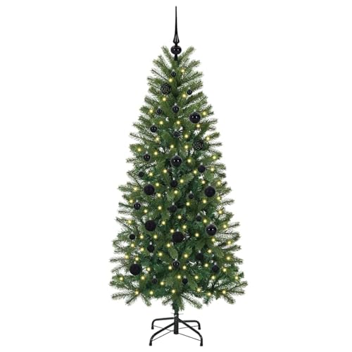Árbol de Navidad artificial con luces decorativas para interior y exterior 4