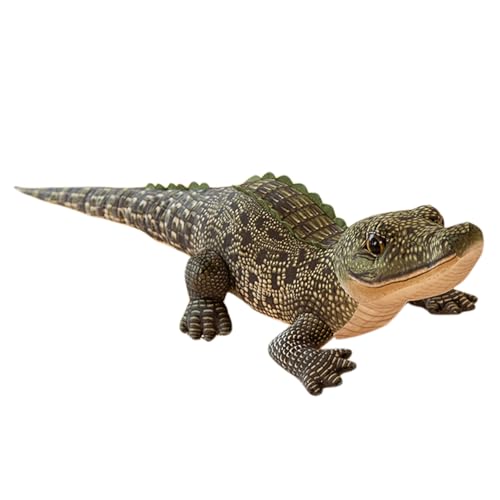Peluche reptile vert 99 cm pour décorer le lit et s'endormir sereinement