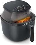 Philips Airfryer 3000 Series - Premium 6.2L Airfryer with Window, RapidAir Plus Technology, 16 Ways to Cook, 90% Less Fat, Easy to Clean, Touchscreen, Energy Saving (NA330/00)