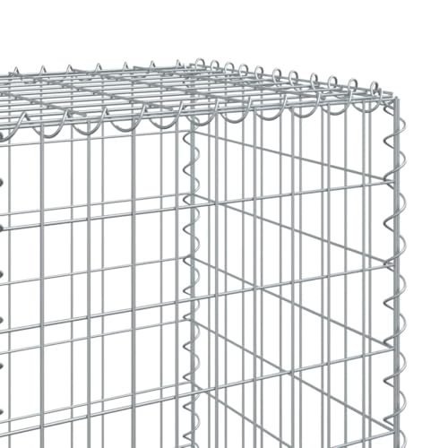 Panier gabion robuste en fer galvanisé résistant à la rouille pour murs de soutènement extérieur
