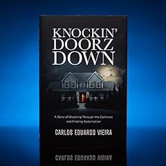 Knockin&rsquo; Doorz Down Audiolibro Por Carlos Eduardo Vieira arte de portada