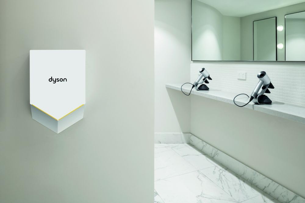 Dyson 307169-01 Airblade V HU02 suszarka do rąk, biała