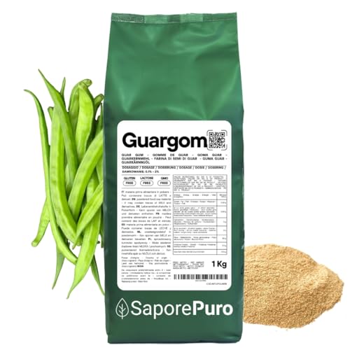 Saporepuro Guargom poeder 1 KG - Guar Seed Flour