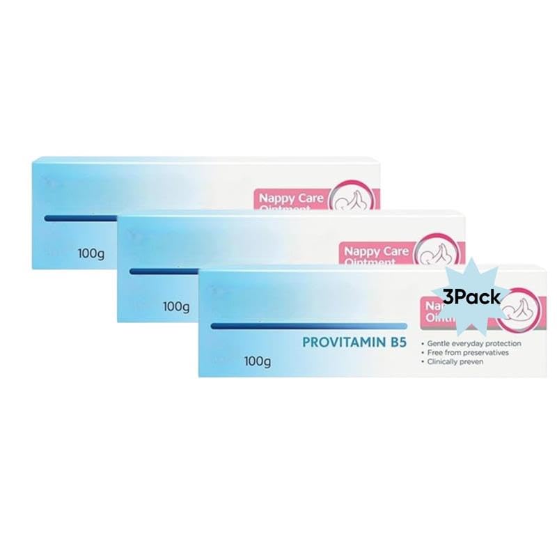 Nappy (Diaper) Care Ointment 5% Percent, 100g X 3 PACK