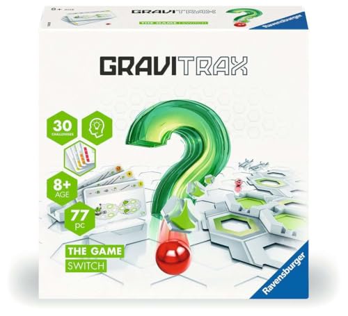 Ravensburger GraviTrax: The Game - Switch | Marble Run Meets Logic Puzzle| No Starter Set Needed | Ages 8+