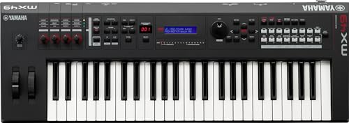Image of Yamaha MX49BK Music Production Synthesizer, Black