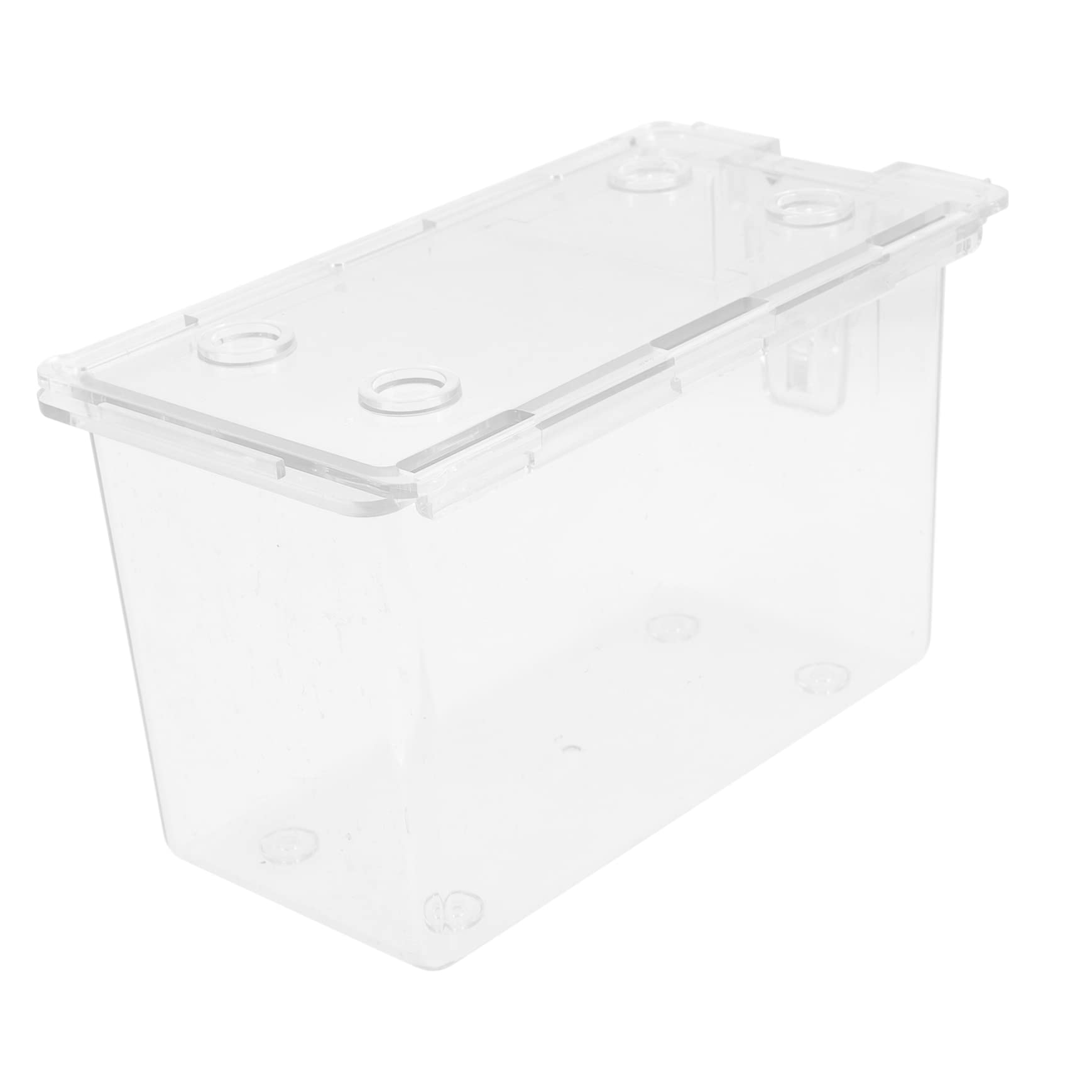 Rechteckige Aufbewahrungsbehälter-box Aus Acryl Pokerkartenhülle Leer Spielkartenhalter Transparent Kartenbox Organizer Für Spielkarten Kleine Perlen Und Knöpfe
