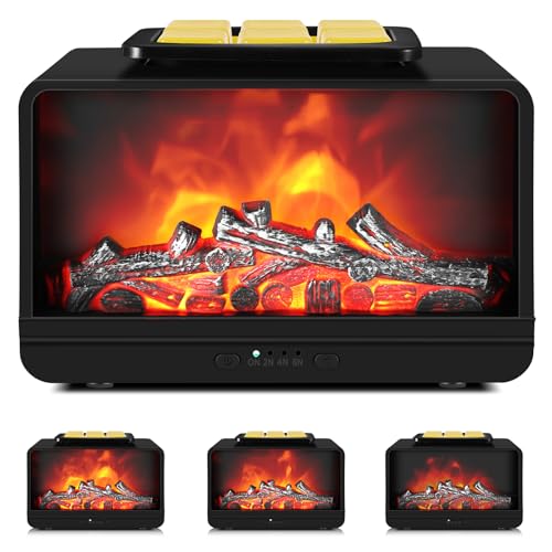 YUNYODA Duftlampe Elektrisch, Kamin Elektrische...