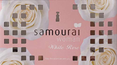 Samurai Woman White Rose Fragrance Box