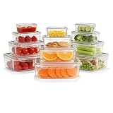 TUSEASY Frischhaltedosen mit Deckel, 12 St&uuml;ck Vorratsdosen Luftdicht Aufbewahrungsbox mit Deckel K&uuml;che Meal Prep Boxen Tupperdosen Set BPA-Frei Plastikbox, Geignet als K&uuml;hlschrank Organizer