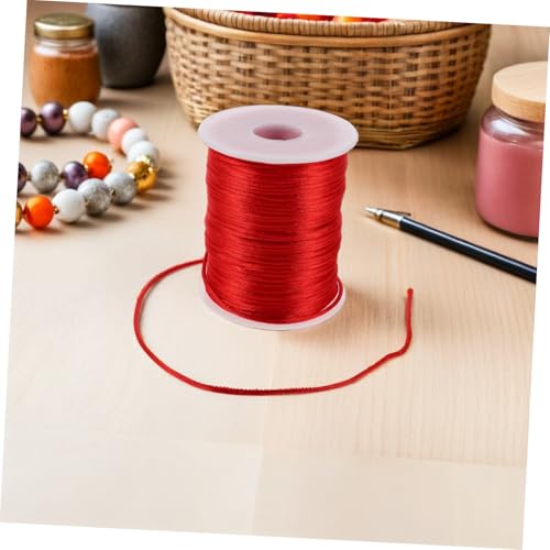 Fil ciré pour bracelets et macramé NUOBESTY 4 rouleaux de cordon polyester - 6