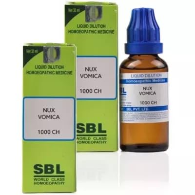 SBL Nux Vomica 1M (1000 CH) (30ml, Pack of 2) || Shophomeo® (B0CVH4W8PF) Amazon Price History, Amazon Price Tracker
