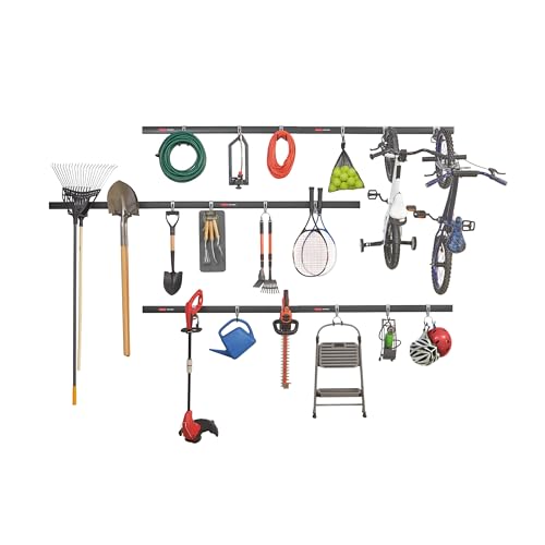 Rubbermaid 24-Piece FastTrack Garage Wall-Mounted...