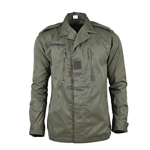 Véritable veste de combat F2 de l'armée française surplus militaire olive OD NEUVE, X Large Long
