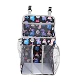 ARTSEWPLY Bed Organizer Hängende Windeltasche aus Polyester Große Kapazität Multifunktional für...