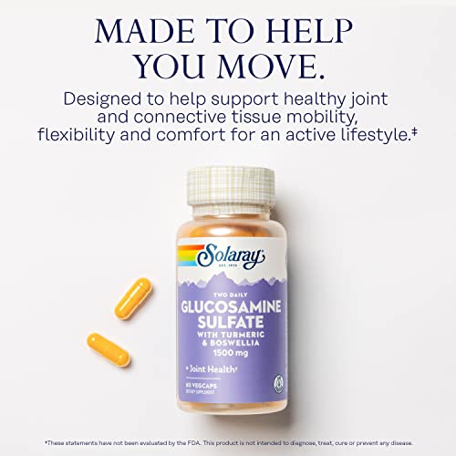 SOLARAY-Glucosamine-Sulfate-1500mg-Healthy-Joint-Support-Supplement-Powerful-Connective-Tissue-and-Joint-Health-Formula-with-Turmeric-Boswellia-60-Day-Money-Back-Guarantee-30-Serv-60-VegCaps
