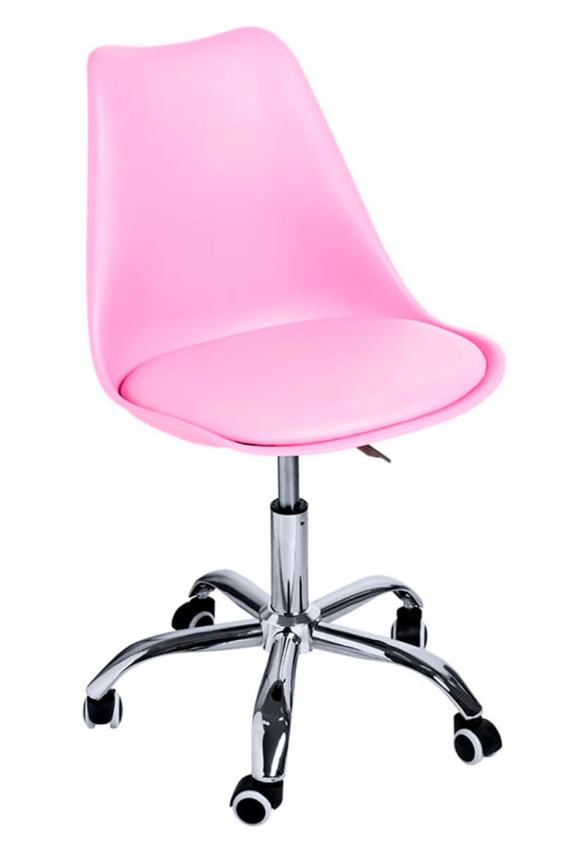 Regalos Miguel - Silla de Oficina Neo en Rosa - Máxima Ergonomía - Ideal para Escritorio y Gaming