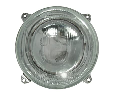 ⭐Diametro: 138mm J/J Faro Fanale Anteriore Riflettore Trattori Diametro: 138mm Montaggio, esterno Trattori Luce Faro Tondo