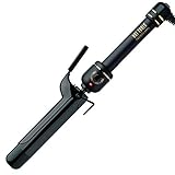 Hot Tools Professional Black Gold Curling Iron/Wand, 1-1/4 inch, Black; Gold