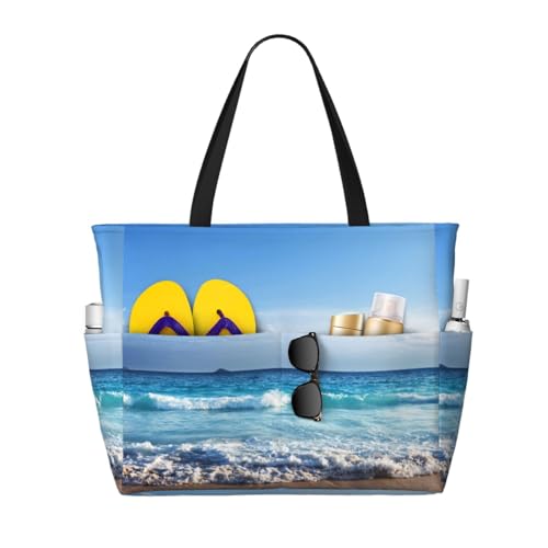 Sac à bandoulière Seychelles de grand format, l'élégance d'un sac fourre-tout haut de gamme