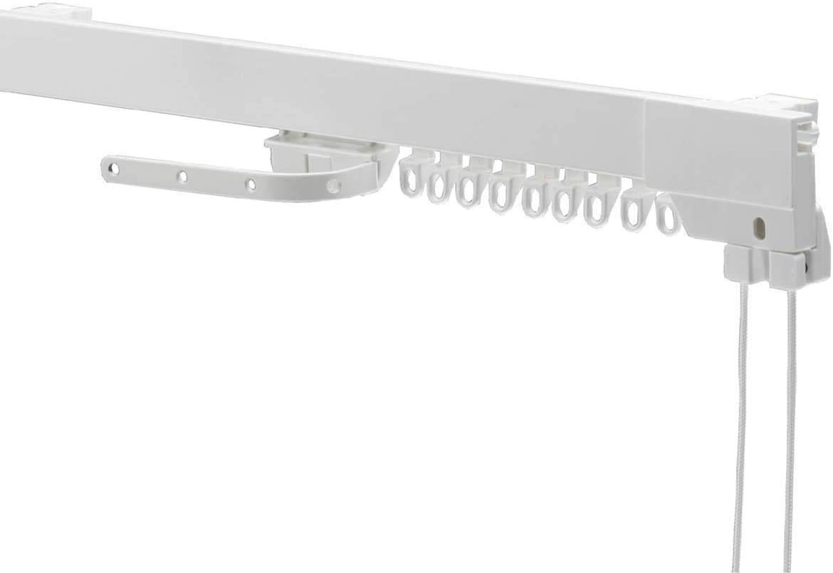 Swish White 2 X Superluxe Corded Curtain Track Set, 200 Cm