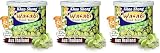Khao Shong Dicke Bohnen mit Wasabi, knackige Bohnen im scharfem Teigmantel, fettärmere Alternative zu Nüssen, mittlere Schärfe, (1 x 140 g Dose) (Packung mit 3)